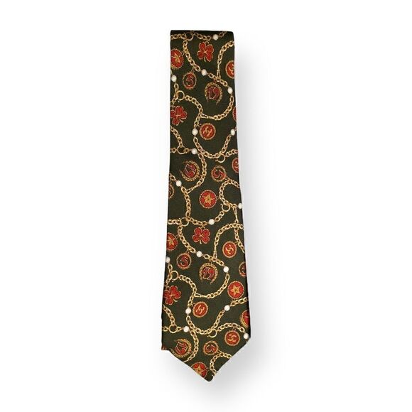 ❤️SOLD❤️Men’s Vintage CHANEL Silk Tie 😍😍😍 - Picture 1 of 13
